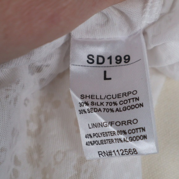 Lagenlook Yellow Pleated Sun Dress with White Floral Lace Slip Liner Set M/L - Picture 10 of 10